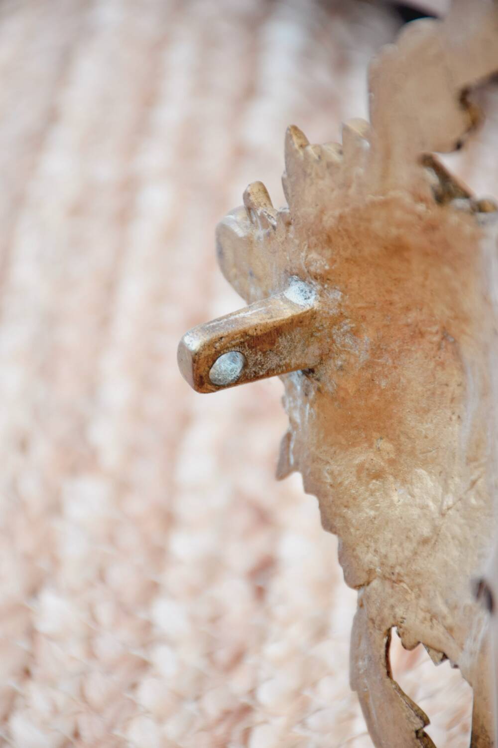 19th century bronze wall mirror