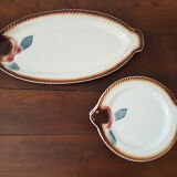 Plates and fish dish