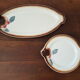 Assiettes et plat à poisson