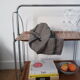 Desserte pliable formica