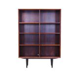 Rosewood bookcase, Danish design, 1960s, production: Brouer Møbelfabrik