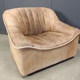 Ensemble de canapés en cuir du milieu du siècle, années 1960