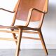 Danish vintage armchair model Ax, Peter Hvidt ed. Fritz Hansen, 1950s
