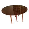 Large mahogany round table