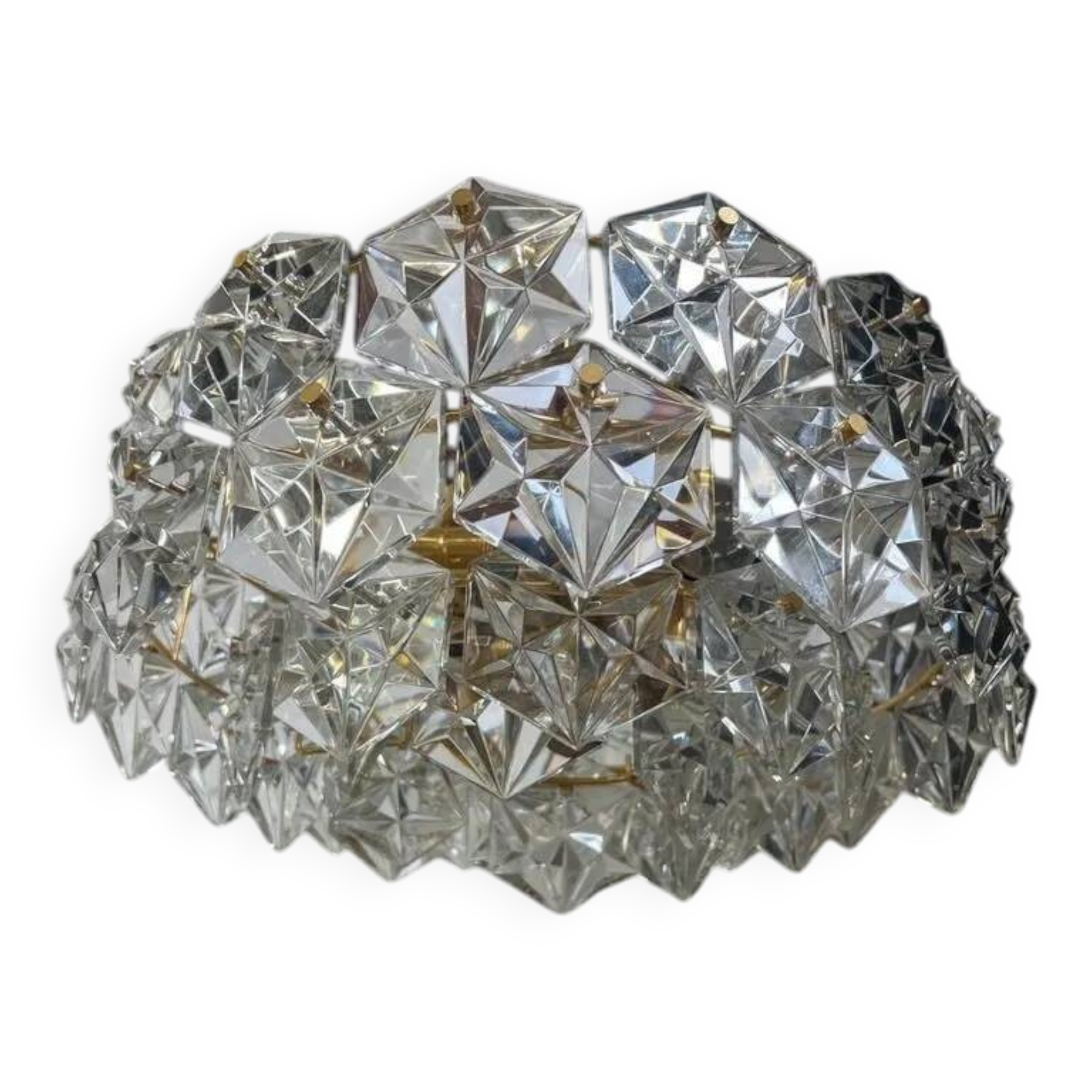 Vintage crystal chandelier Kinkeldey
