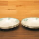 Set of 6 ceramic plates St-Amand