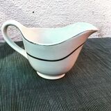 Badonviller earthenware saucer 1930