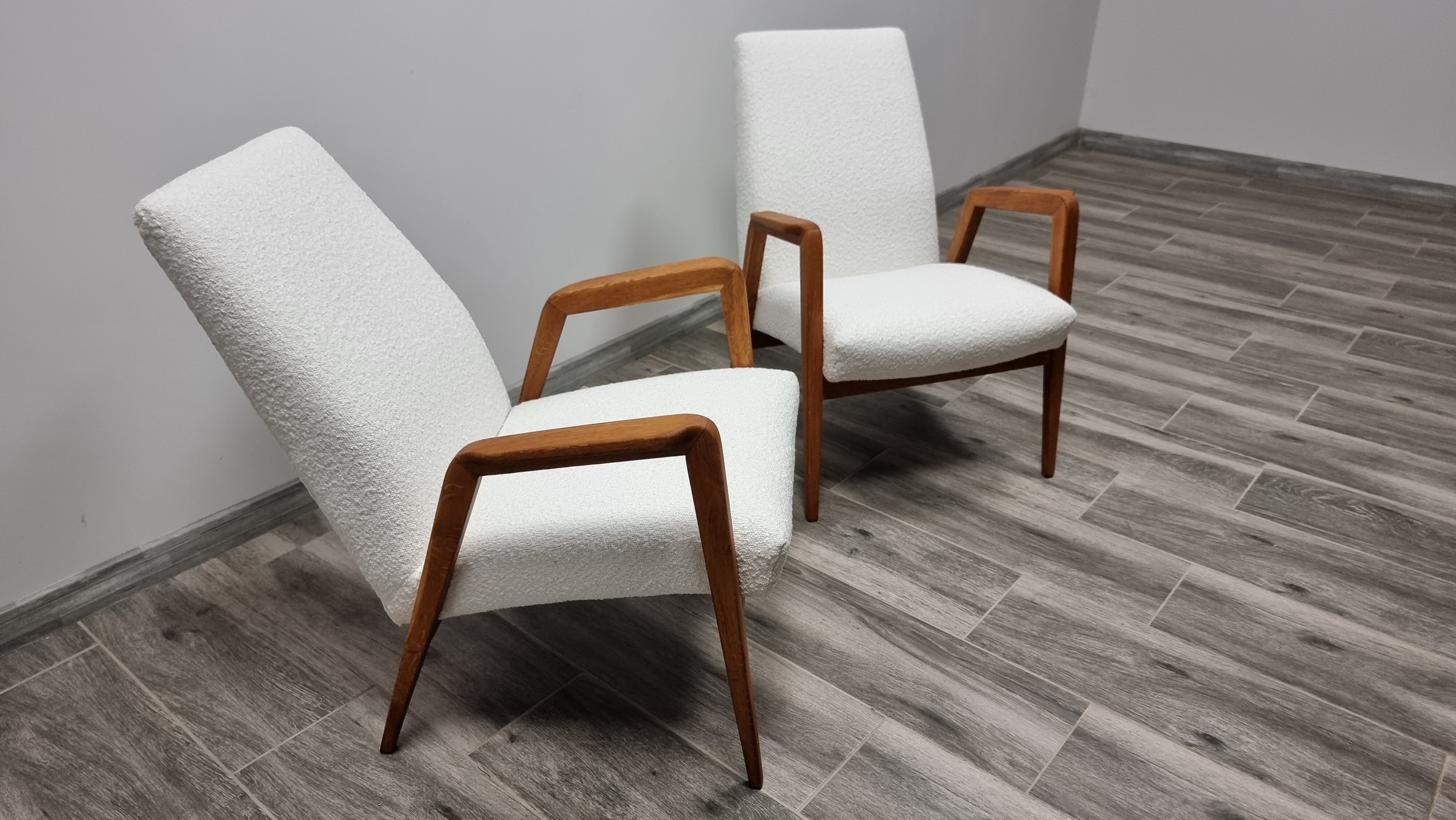 Pair of armchairs by Jan Vanek