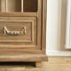 Old Parisian wardrobe solid wood ornaments