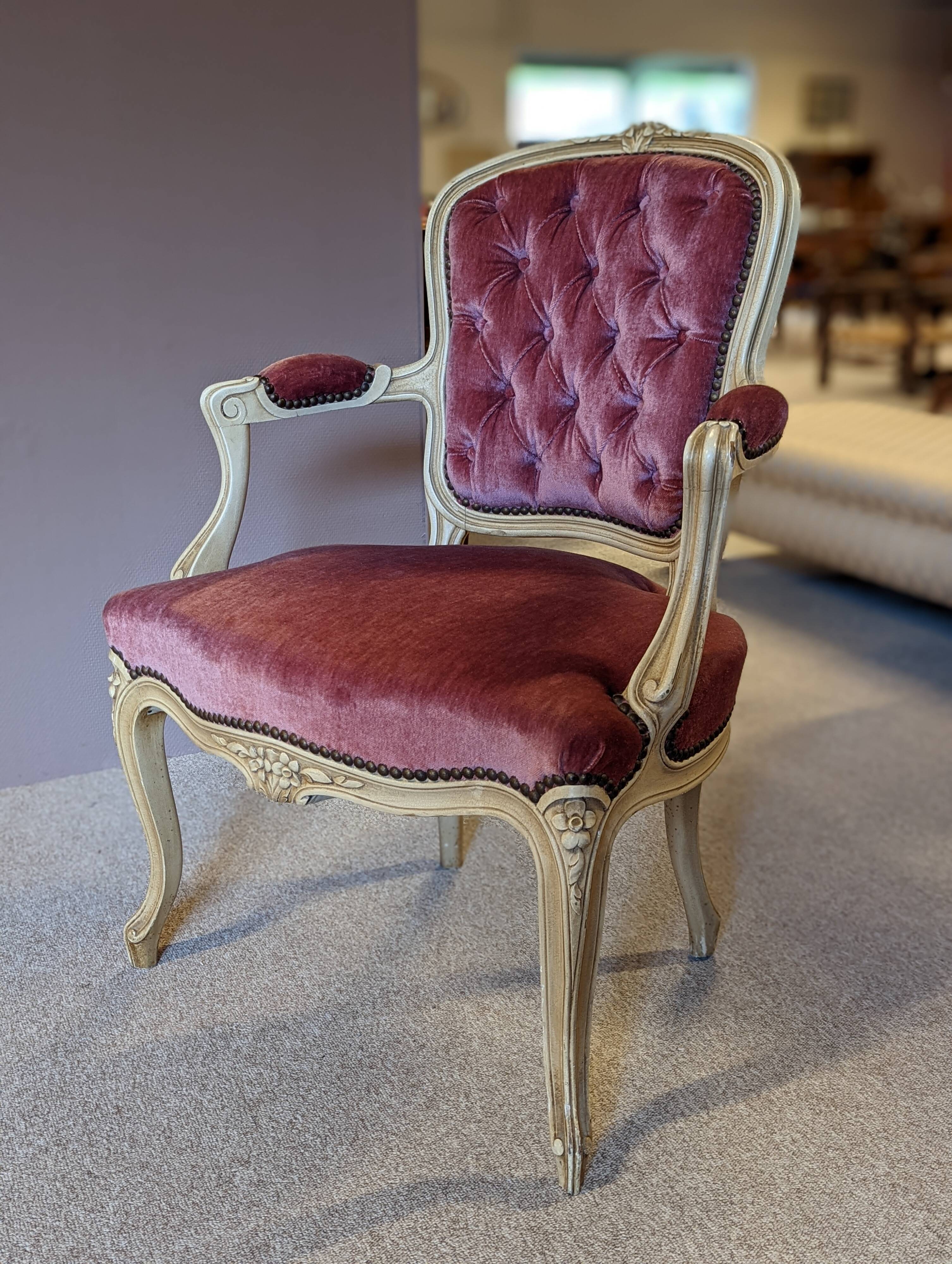 Pair of Louis XV armchairs