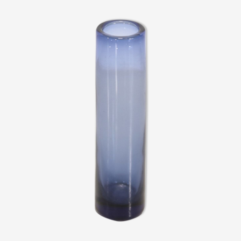 Vase en verre bleu par Per Lutken pour Holmegaard