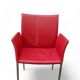 Roberto barbieri pour zanotta, 2 fauteuils et 4 chaises "lia"