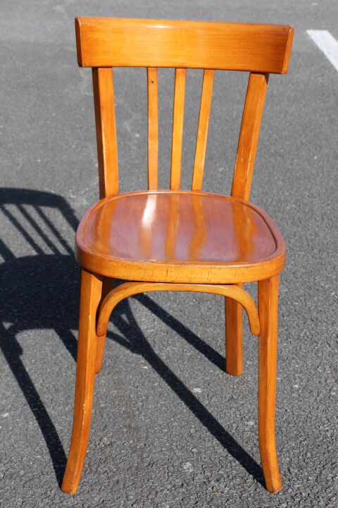 2 baumann chairs classic n ° 10 medium beech