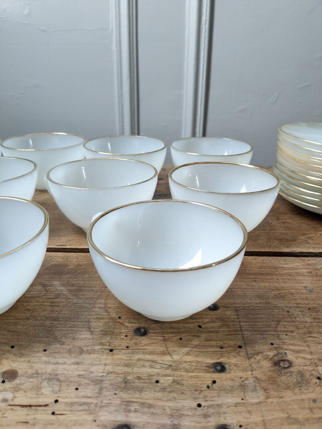 Opaline cups harlequin arcopal