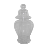 Large glass apothecary jar