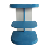 Blue bedside table