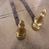 Pair of andirons