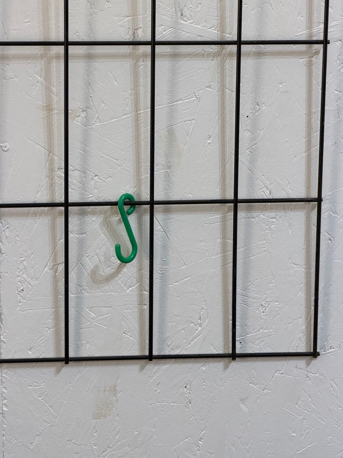 Metal wall coat rack from the 50s/60s.