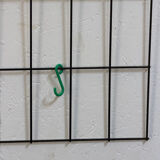 Metal wall coat rack from the 50s/60s.