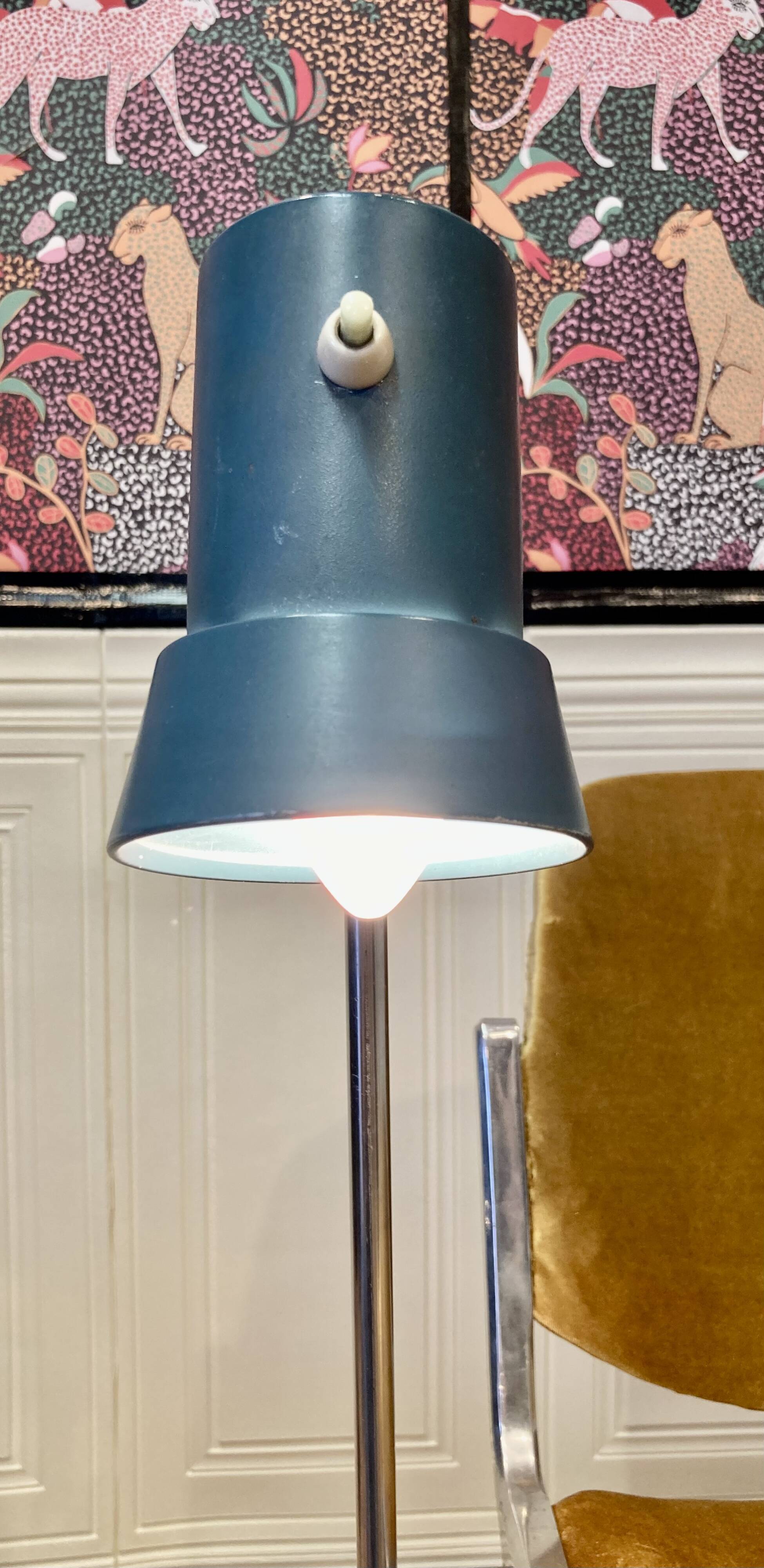 Grande lampe modulable industrielle 1950.
