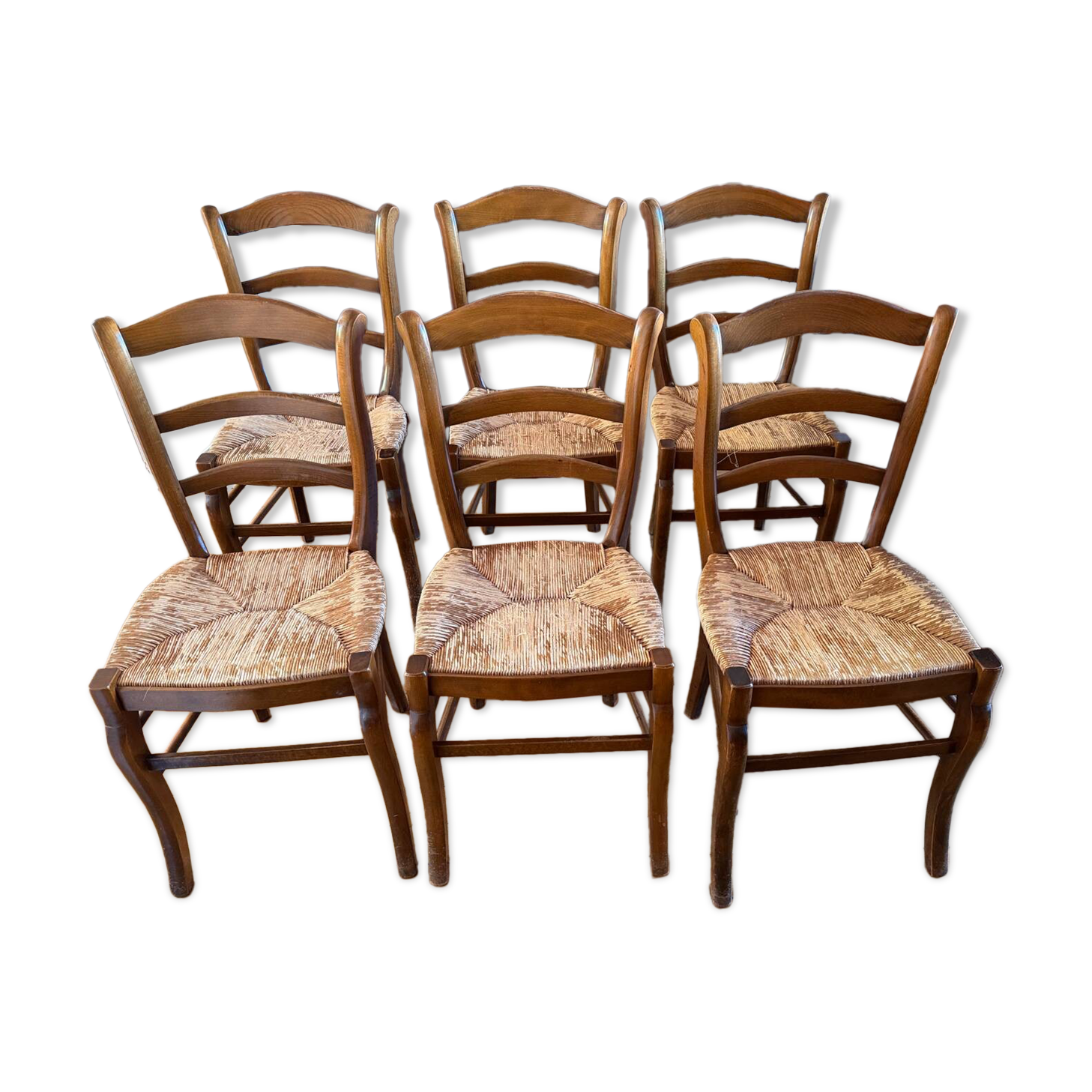 6 Louis Philippe style chairs