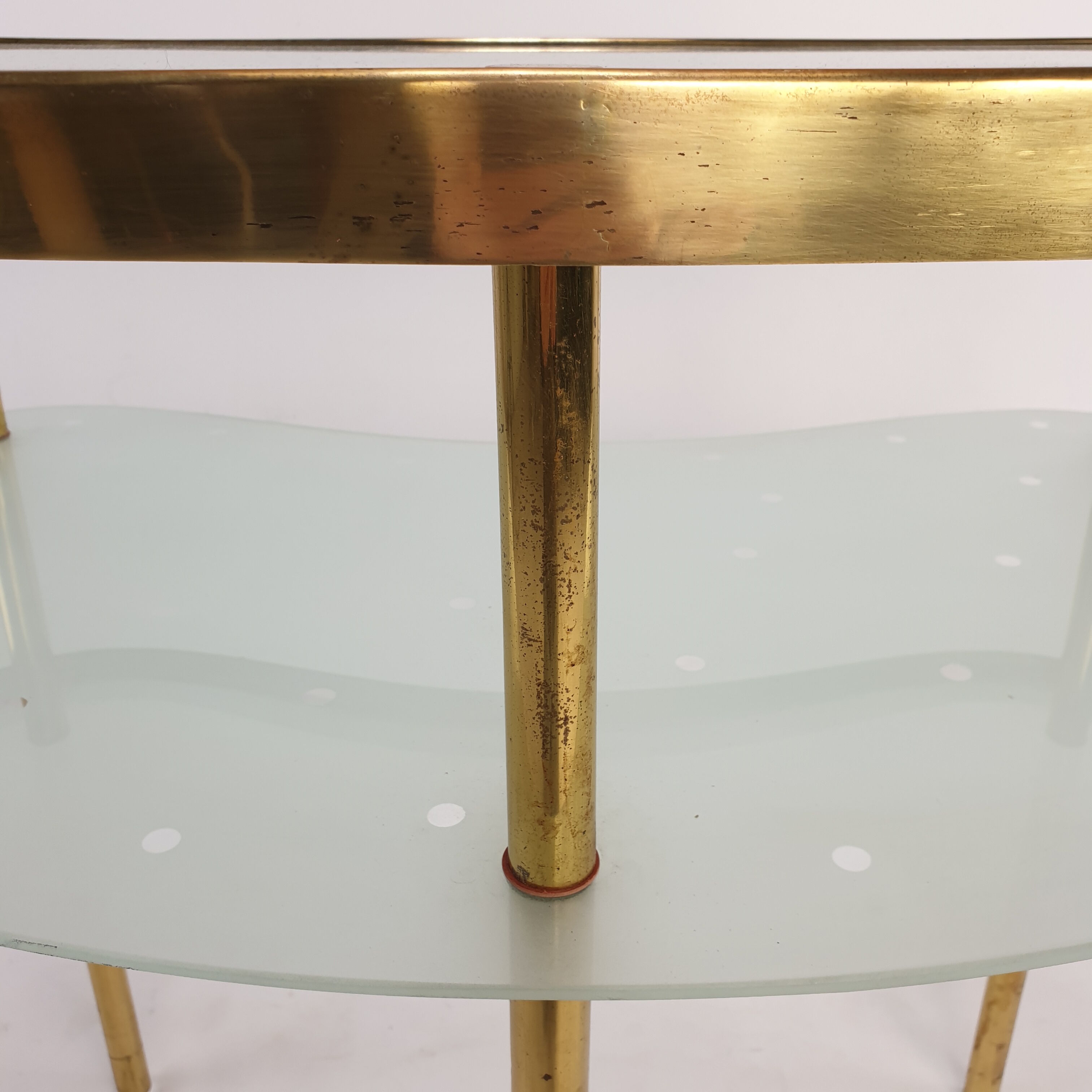 Luigi Brusotti dressing table with mirror, Italy 1940's