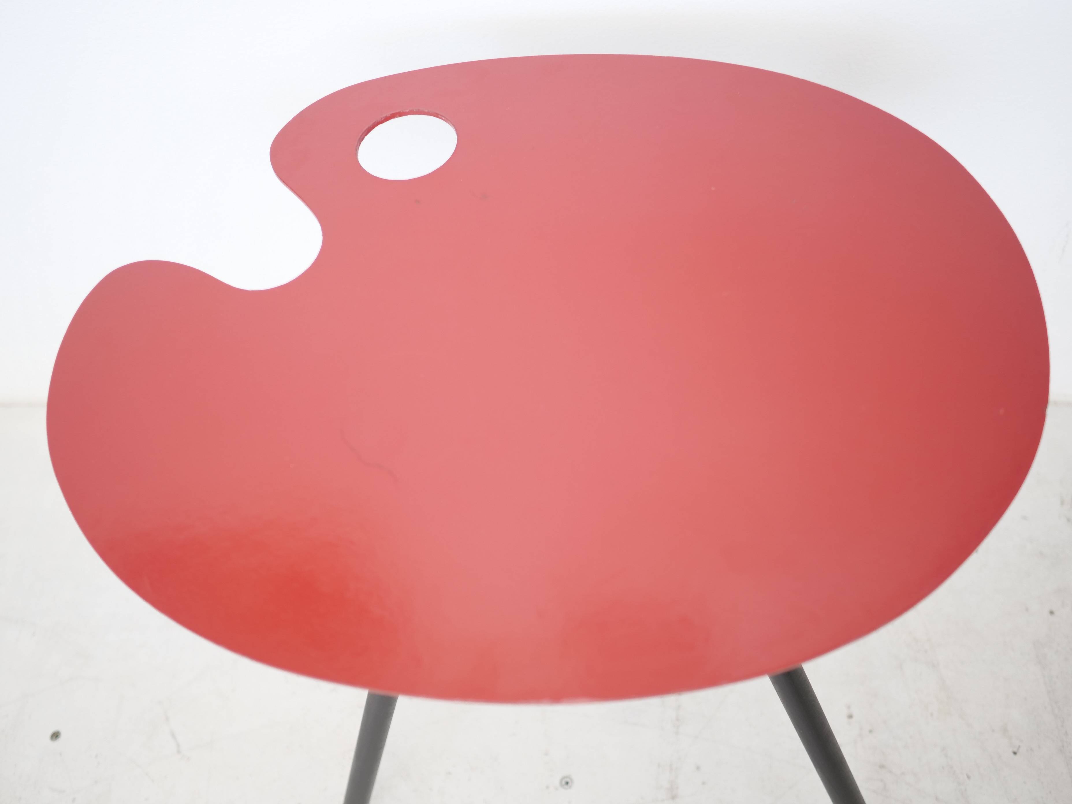 2 tables "Pic-Nic" par Lucien de Roeck pour Bois Manu