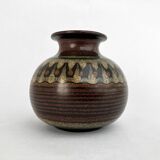 Petit vase en grés émaillée KMK • Vintage 80s • West Germany
