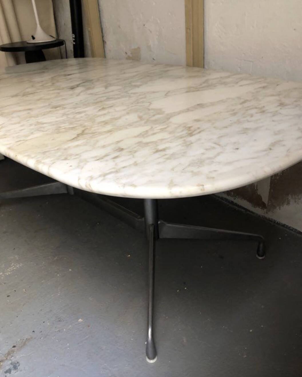 Table marbre Eames pour Herman Miller « Segmented » circa 1970