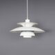 Louis Poulsen PH5 white hanging lamp, 1970s