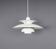 Louis Poulsen PH5 white hanging lamp, 1970s