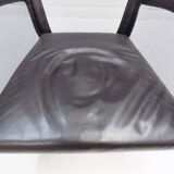 Prive leather armchair by Paolo Nava for Arflex