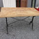 Table bistrot ancienne