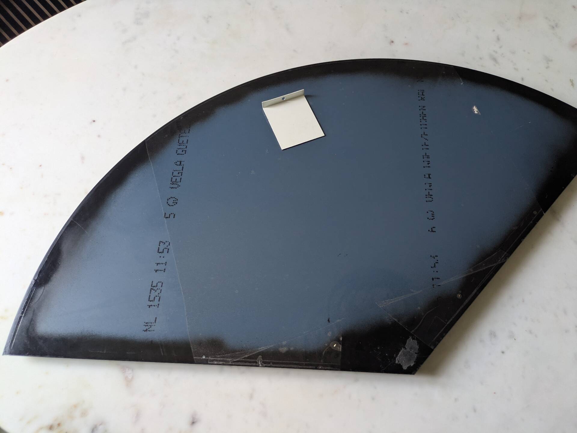 Super miroir éventail style Art Deco 80'