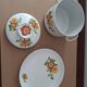 Vintage table service in Italian porcelain "Royal" with floral decoration.