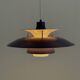 PH5 pendant lamp purple by Poul Henningsen for Louis Poulsen