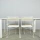 KARTELL / Table à manger italienne moderne vintage blanche / Ferruccio Laviani / 2000