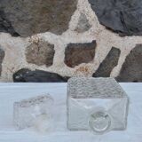 Glass whisky decanter