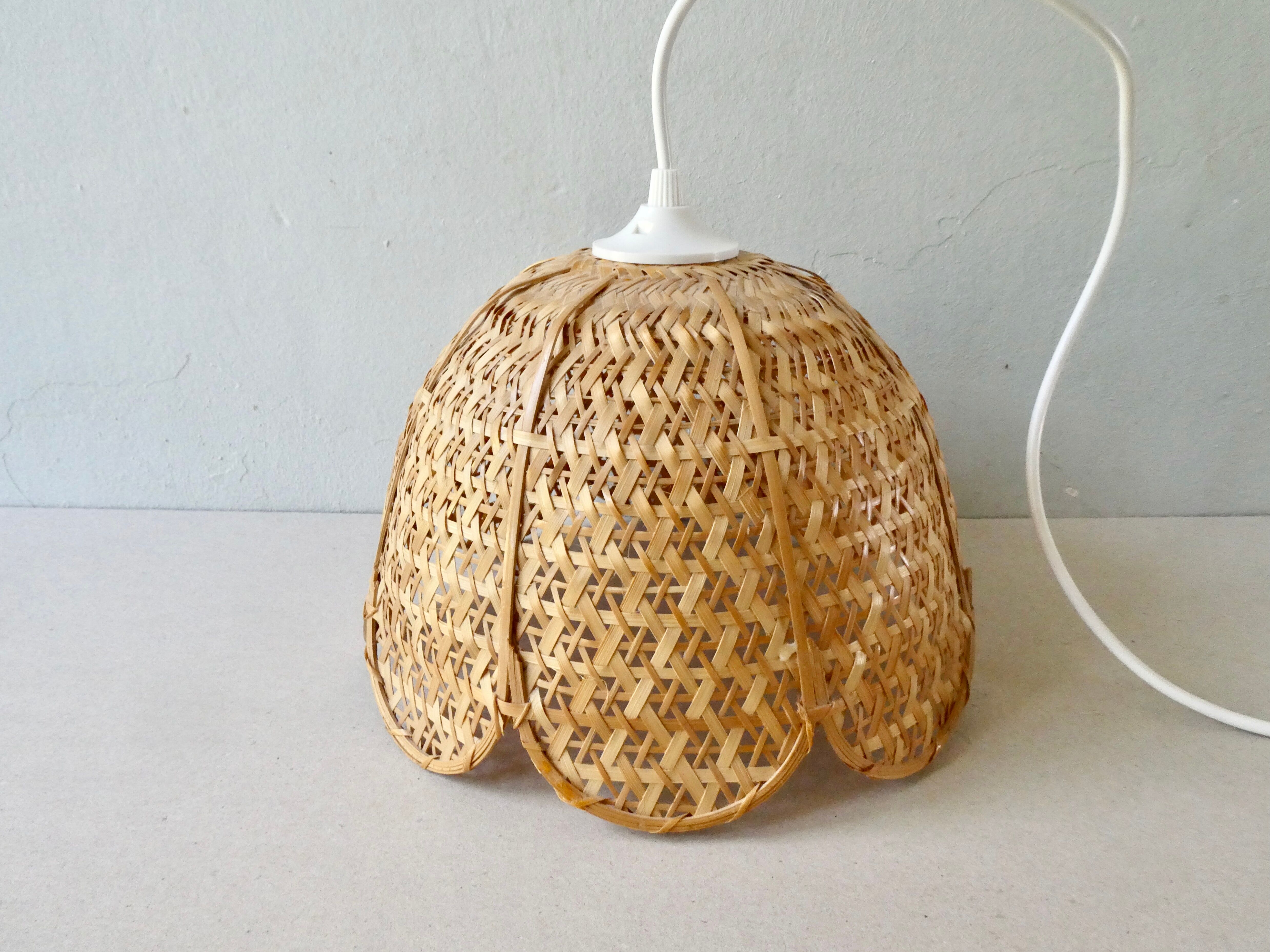 Braided rattan suspension