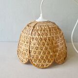 Braided rattan suspension