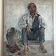 Portrait of the Street Vendor, Ibiza 1932 by Louise Chémot