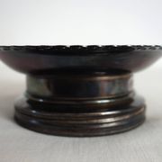 Vintage silver-plated butter dish