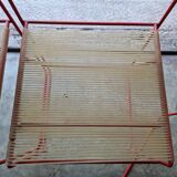 Giandomenico Belotti (1922-2004) - Set of 4 stackable chairs - Spaghetti model, Fly Lin edition