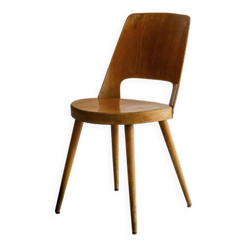 Chaise de bistrot en bois Baumann modèle Mondor