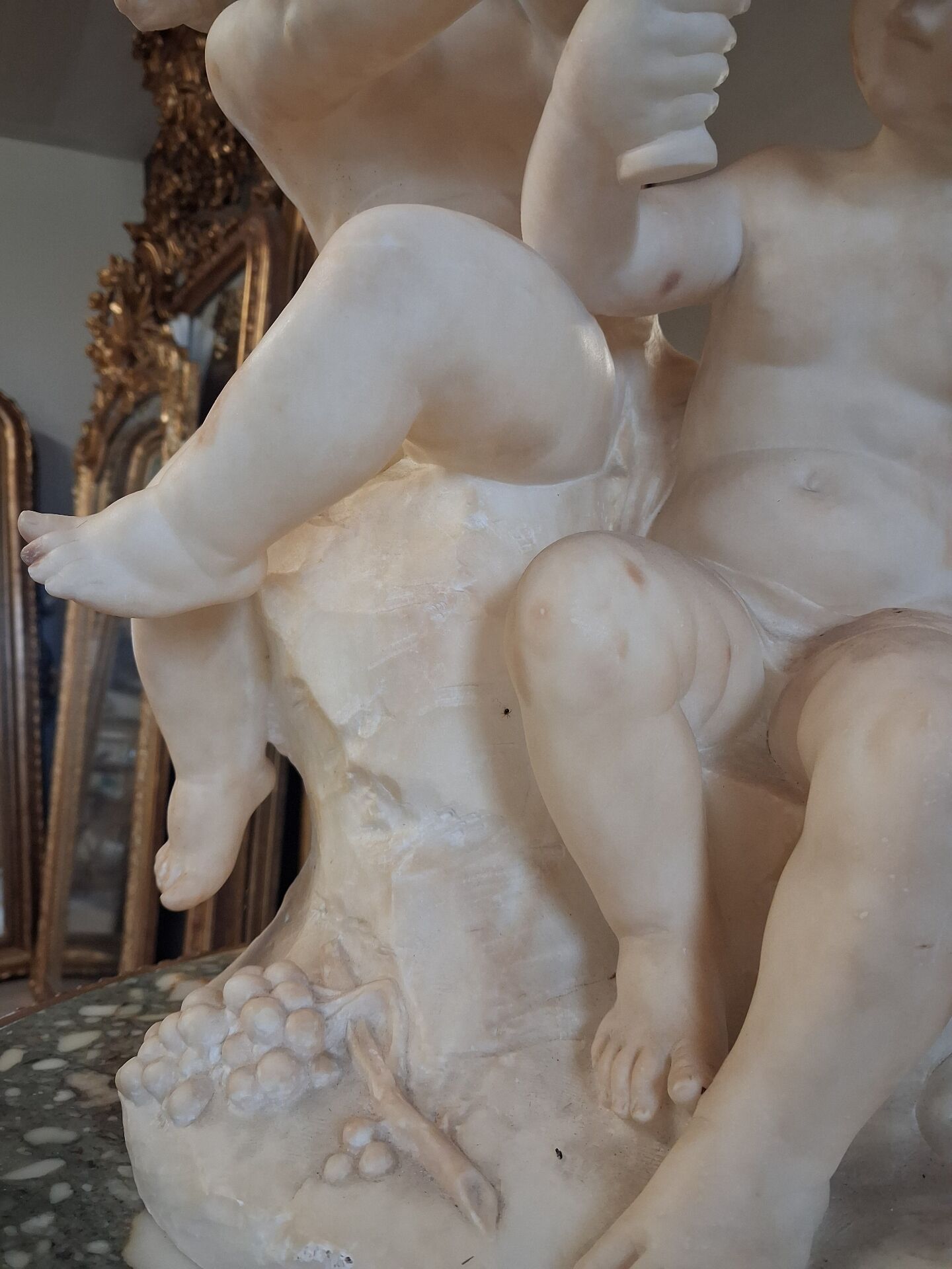 Alabaster sculpture by Pugi.Guglielmo