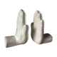 Pair of vintage bookends Ceramic hands