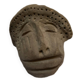 Primitive art head sculpture