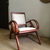 Colonial armchair in teak