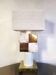 Lampe Italienne marbre et laiton