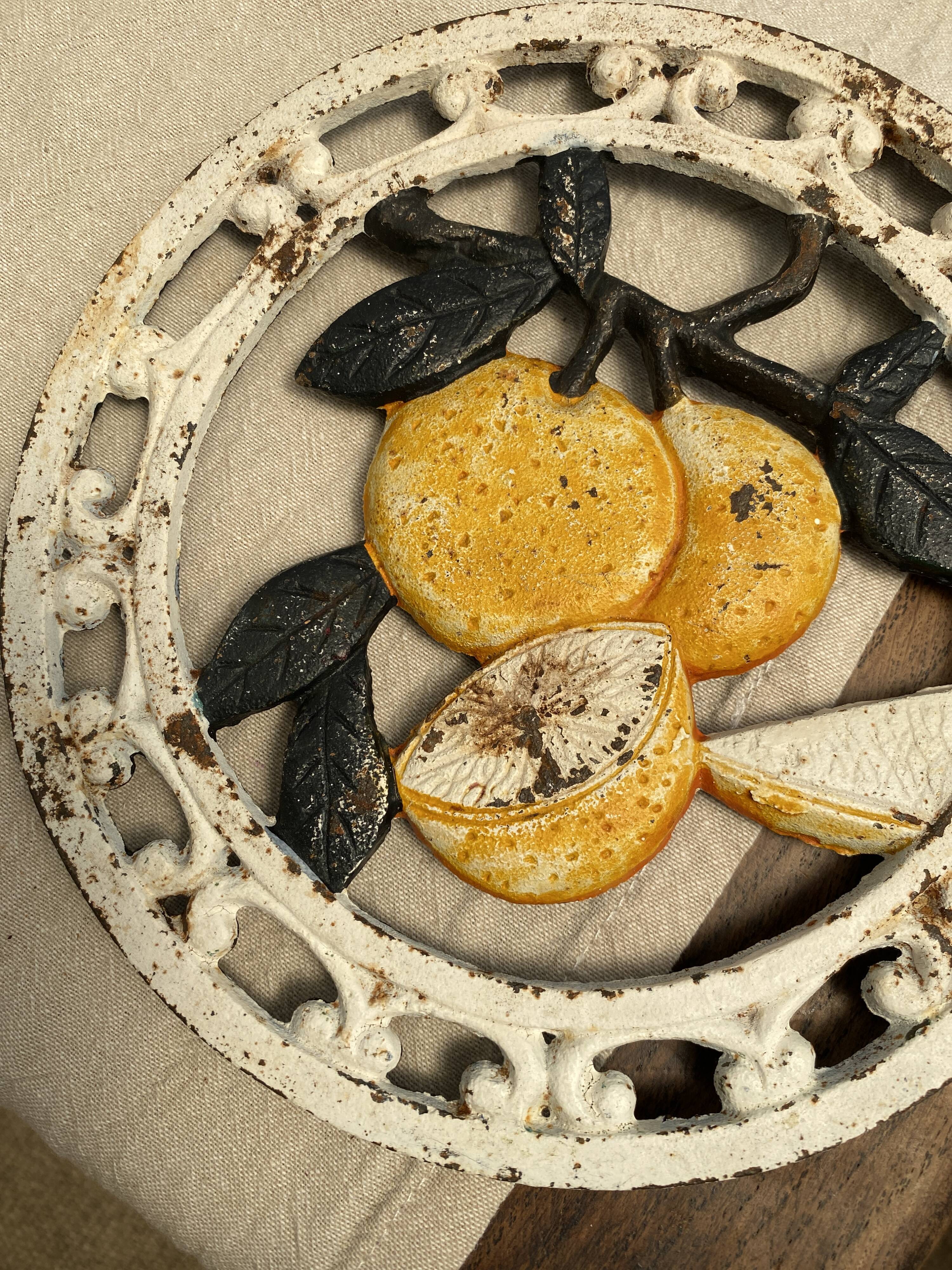 Cast iron trivet